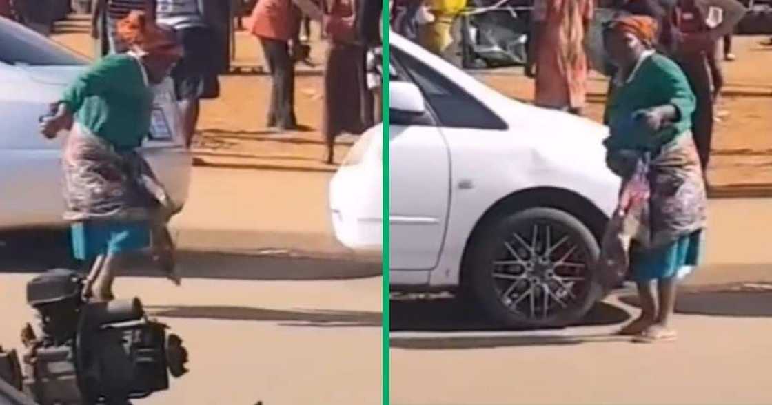 TikTok of older woman doing the Ka Valungu dance TikTok of older woman doing the Ka Valungu dance