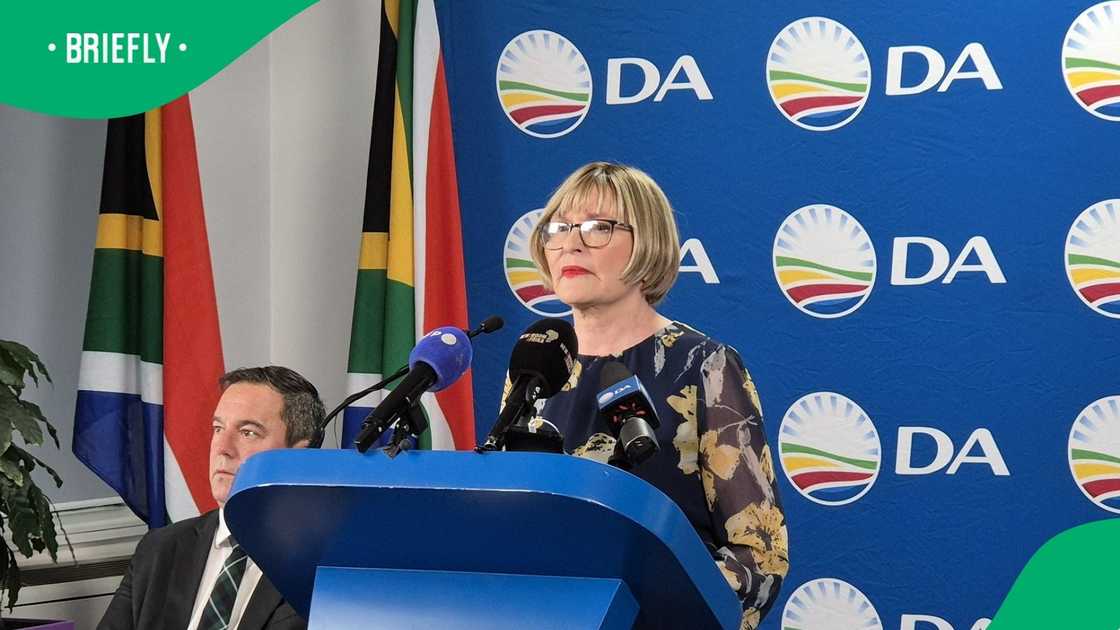 The Democratic Alliance's Federal Chair Helen Zille filed papers opposing the Expropriation Act The Democratic Alliance's Federal Chair Helen Zille filed papers opposing the Expropriation Act