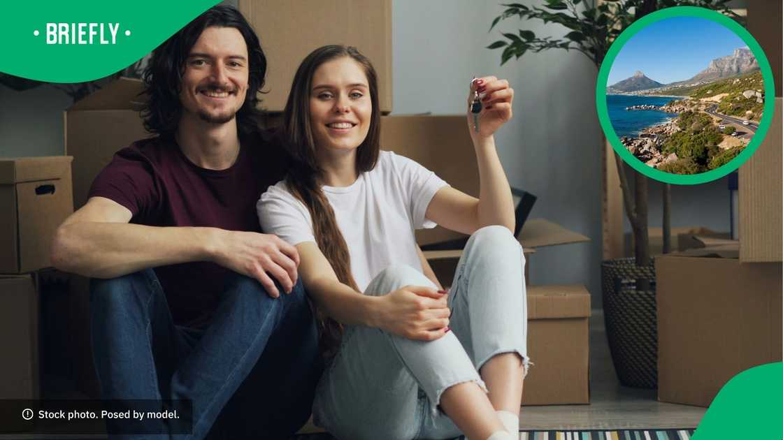 A couple in their new home on the Garden Route.