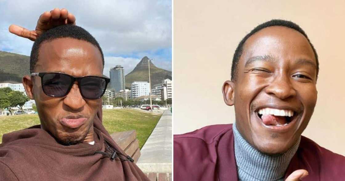 Katlego Maboe look-a-like Katlego Maboe look-a-like