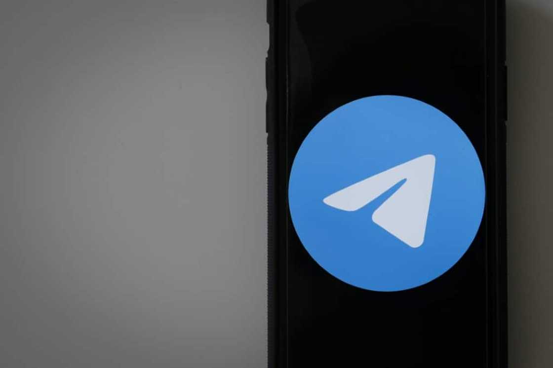 Companies like Telegram, whose logo is pictured here on a smartphone, and Google say their business is threatened by a new bill in Brazil aimed at regulating disinformation online