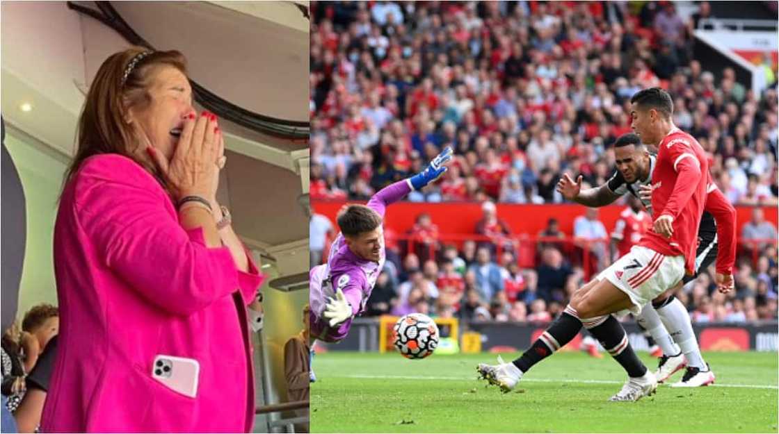 Cristiano Ronaldo, Mother, Manchester United, Newcastle United, Old Trafford Cristiano Ronaldo, Mother, Manchester United, Newcastle United, Old Trafford