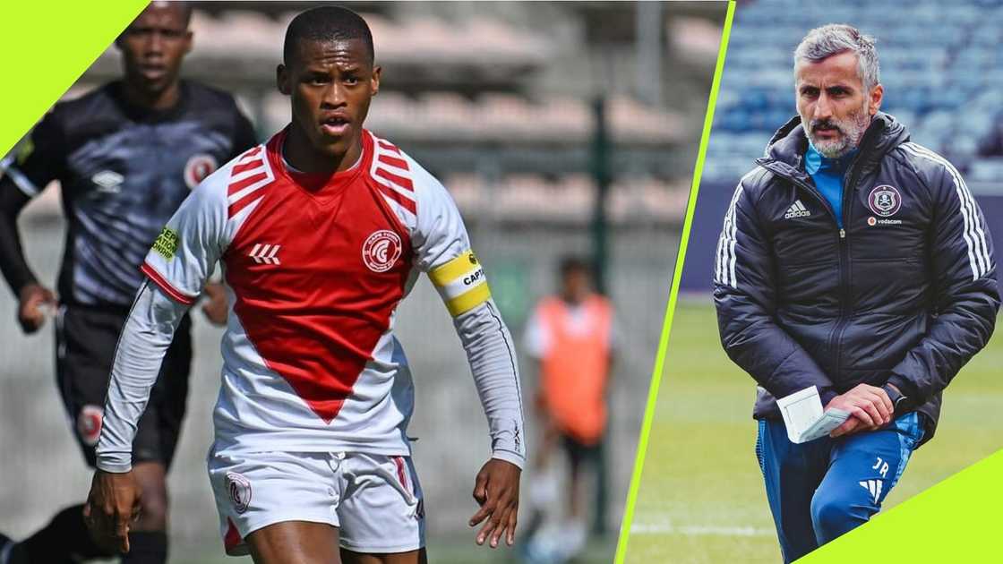 Asanele Velebayi is wanted by Orlando Pirates coach Jose Riveiro.