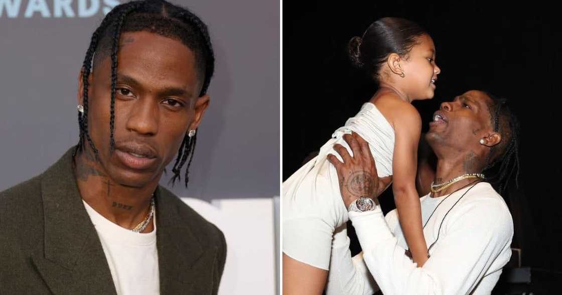 Adorable moments between Travis Scott and his daughter, Stormi Webster