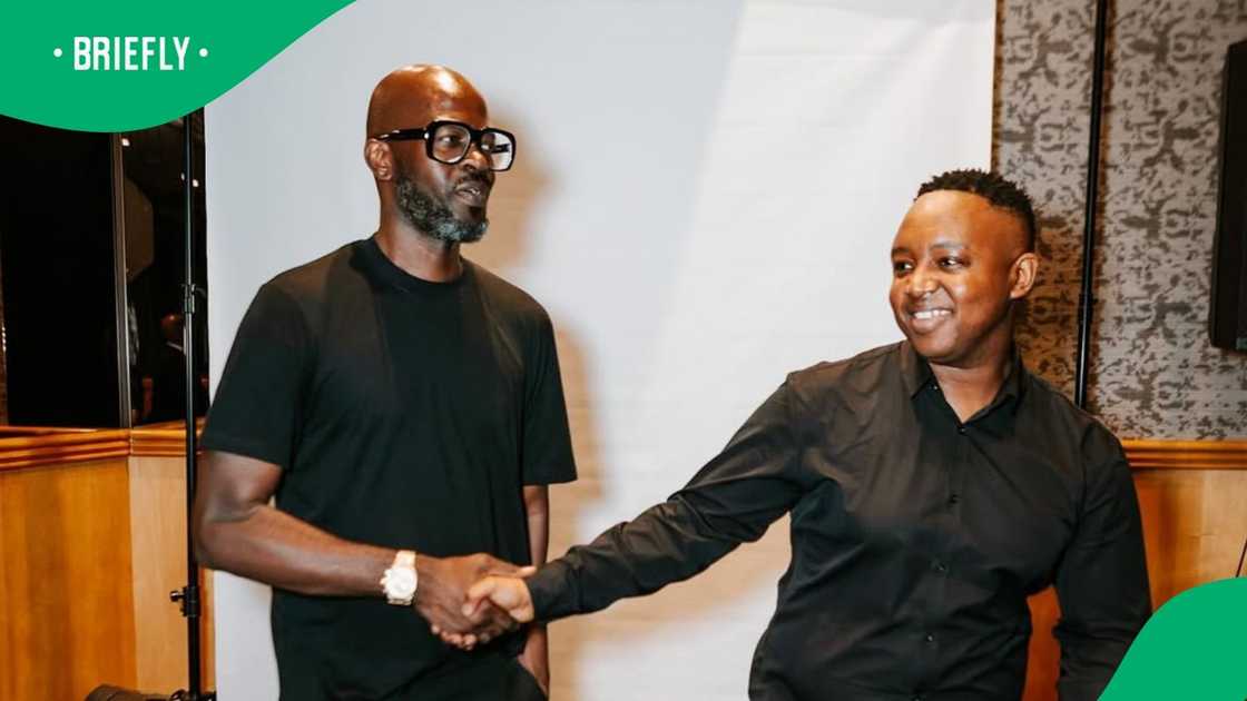 Black Coffee shows love to DJ Shimza Black Coffee shows love to DJ Shimza