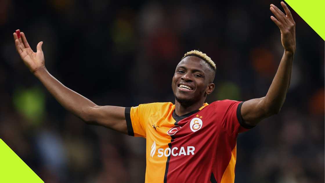 Victor Osimhen, Galatasaray, Tottenham Hotspur, Ali Sami Yen Spor Kompleksi, Istanbul, Turkiye, UEFA Europa League.