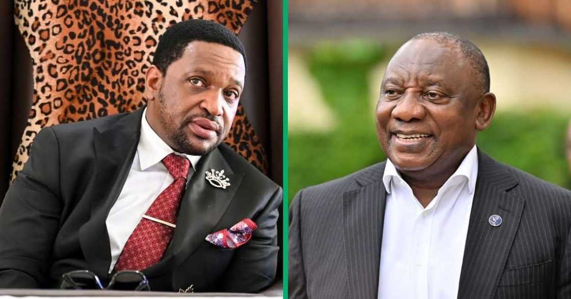 Zulu King Misuzulu kaZwelethini and President Cyril Ramaphosa, who issued him a certificate of kingship Zulu King Misuzulu kaZwelethini and President Cyril Ramaphosa, who issued him a certificate of kingship