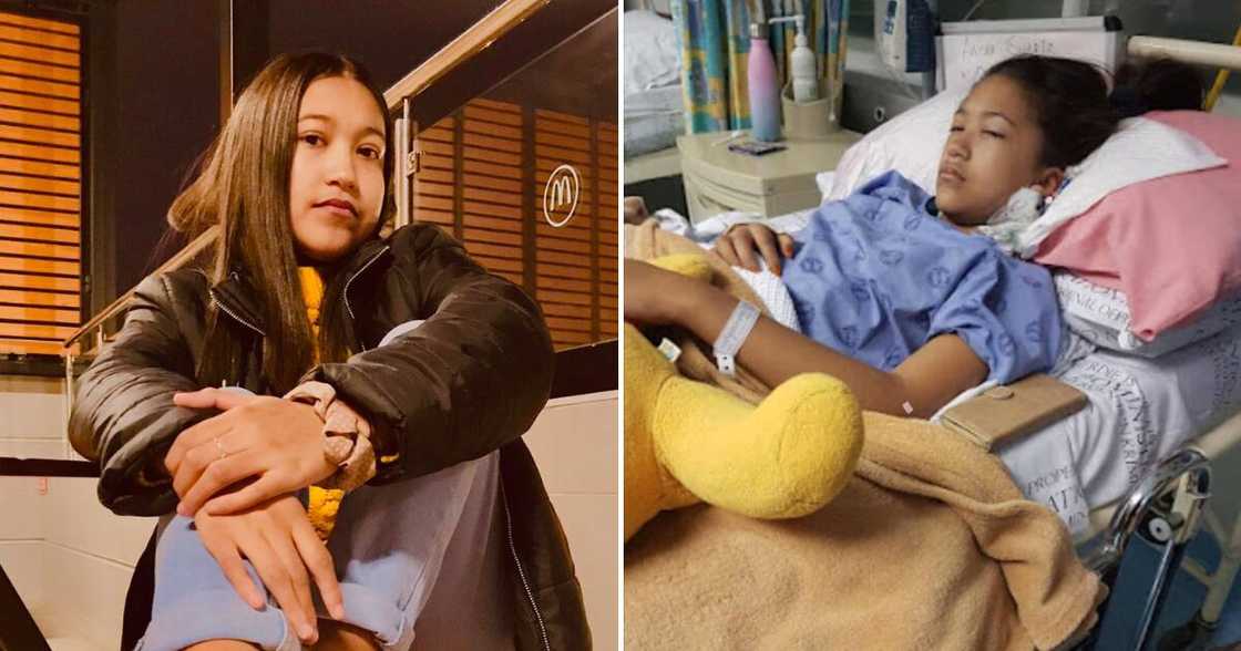 The 19-year-old is has often been hospitalised because of her kidney problems The 19-year-old is has often been hospitalised because of her kidney problems