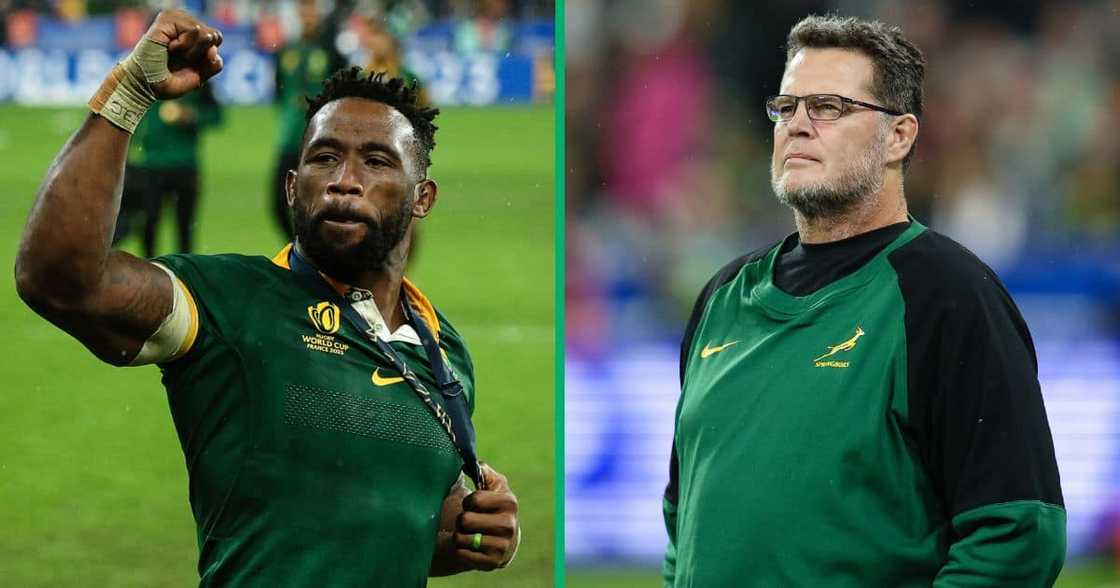 Springbok coach Rassie Erasmus will have to look for a new captain after Siya Kolisi moved to France Springbok coach Rassie Erasmus will have to look for a new captain after Siya Kolisi moved to France