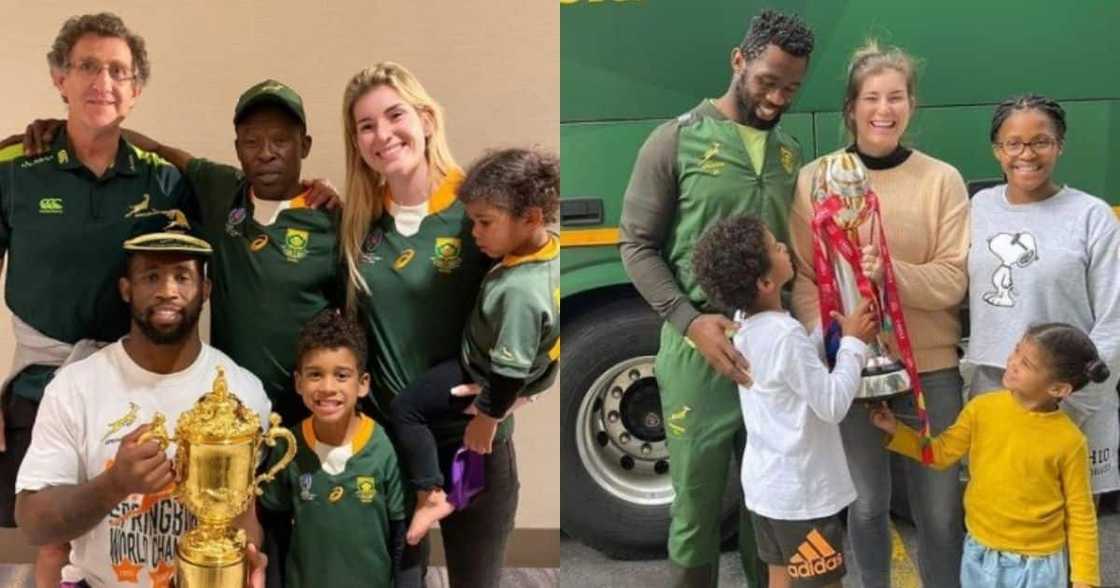 Rachel Kolisi, shares throwback of the world cup win in 2019 Rachel Kolisi, shares throwback of the world cup win in 2019