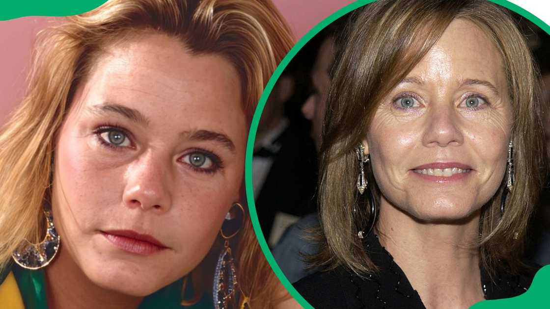 Susan Dey during a 1986 photoshoot (L). The retired actress at the 53rd Annual ACE Eddie Awards (R)