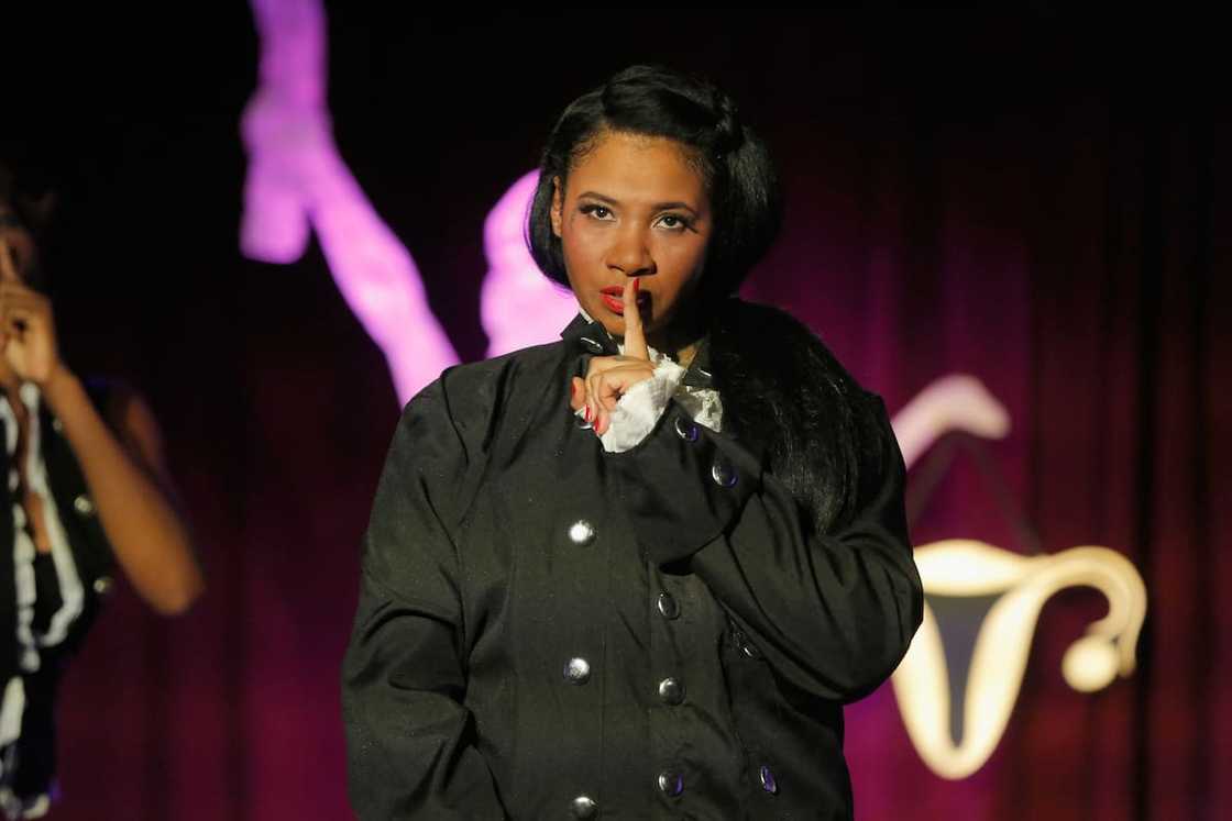 Jean Grae performs onstage at The Golden Probe Awards Jean Grae performs onstage at The Golden Probe Awards