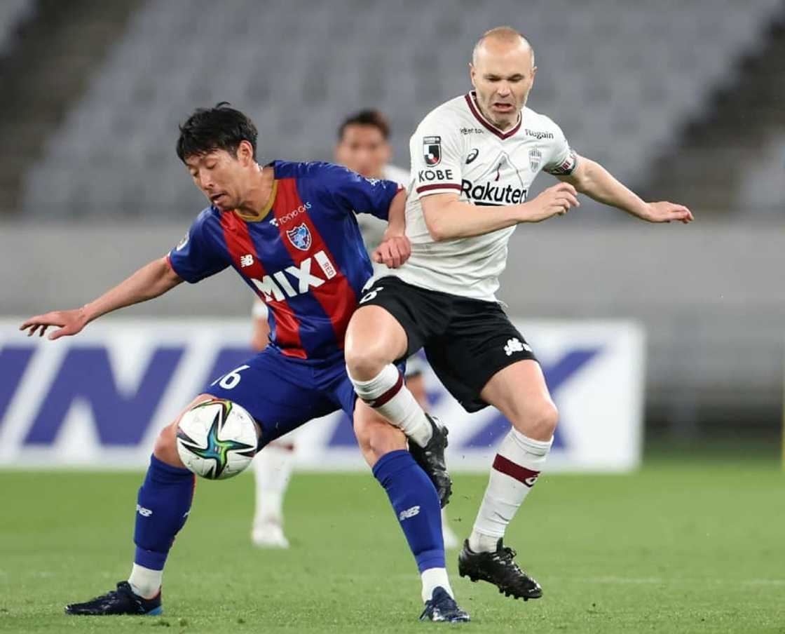 Kobe are aiming to win the continental title for the first time and have assembled a star-studded squad built around World Cup winner and former Barcelona star Andres Iniesta (right) Kobe are aiming to win the continental title for the first time and have assembled a star-studded squad built around World Cup winner and former Barcelona star Andres Iniesta (right)