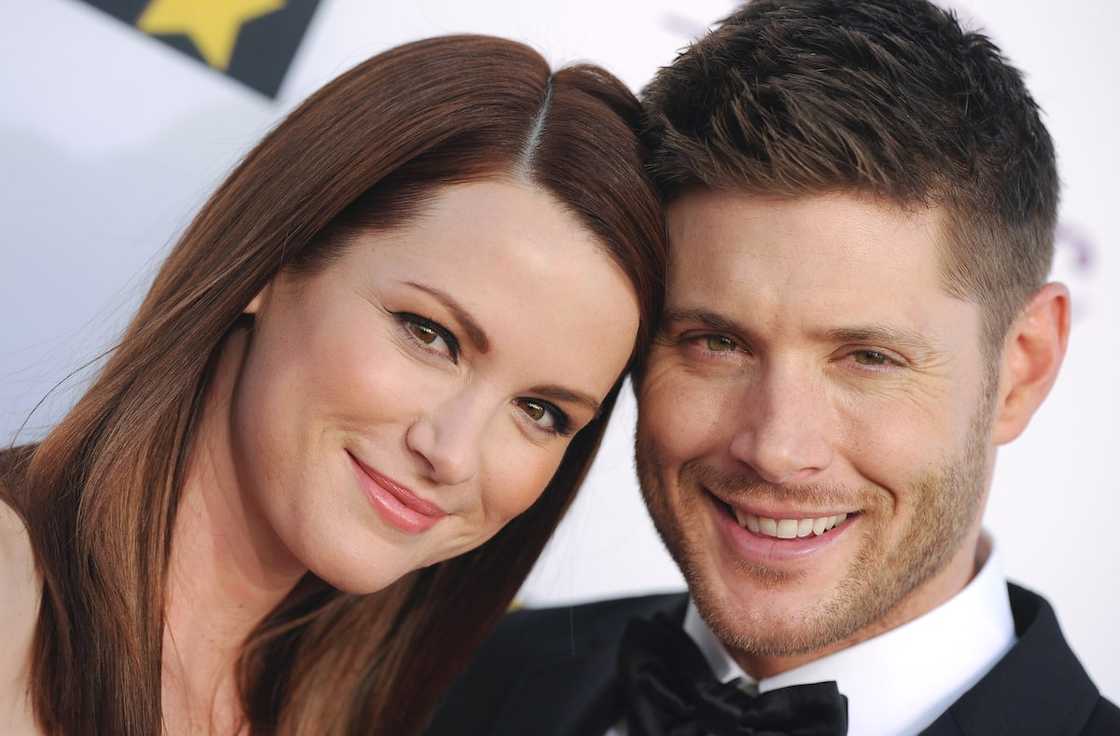 Jensen Ackles and his wife Jensen Ackles and his wife