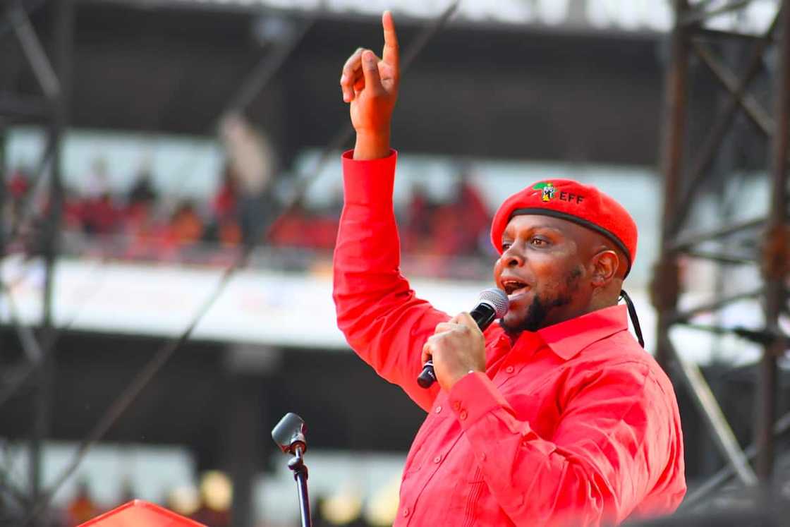 Floyd Shivambu owns a Range Rover Sports that cost over R1 million.