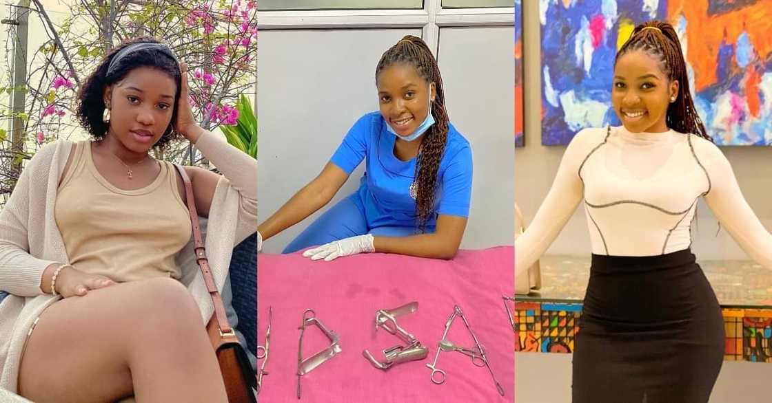 Meet the pretty nurse who keeps melting men’s hearts online with beautiful photos