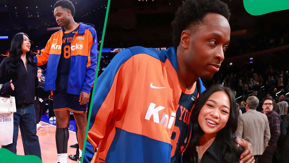 Suni Lee and OG Anunoby Suni Lee and OG Anunoby