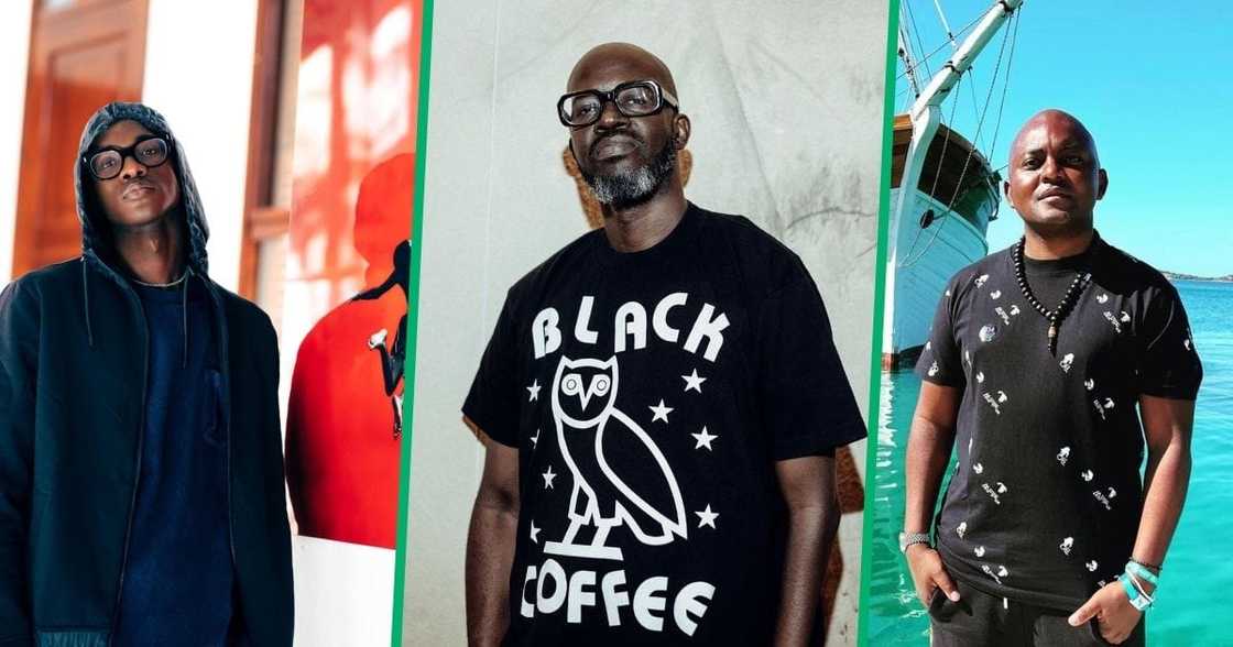 Euphonik playfully teased Black Coffee's son, Esona Euphonik playfully teased Black Coffee's son, Esona