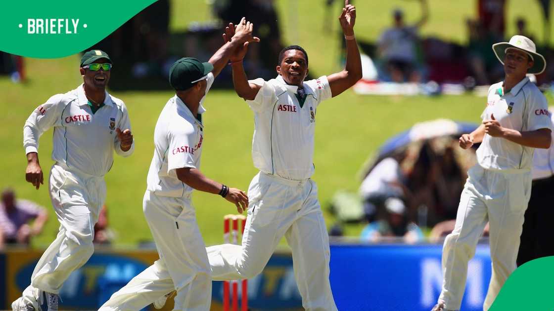 Makhaya Ntini, Proteas, South Africa Makhaya Ntini, Proteas, South Africa