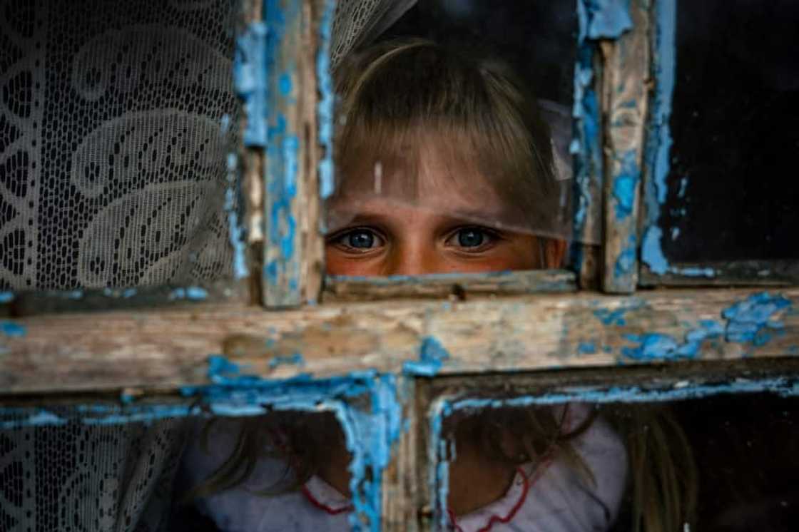 With lessons taking place at home to the sound of shelling, this is no ordinary first day back at school With lessons taking place at home to the sound of shelling, this is no ordinary first day back at school