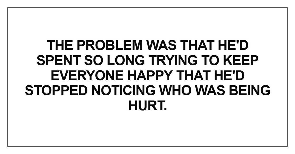 The problem was that he'd spent so long trying to keep The problem was that he'd spent so long trying to keep