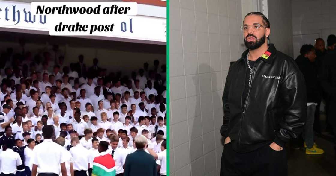 Northwood all-boys school in Durban was posted by Drake on his Instagram stories after their warcry. Northwood all-boys school in Durban was posted by Drake on his Instagram stories after their warcry.