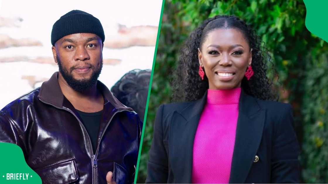 Lira and actor Thembinkosi Mthembu paid a special visit to Noxy at the hospital