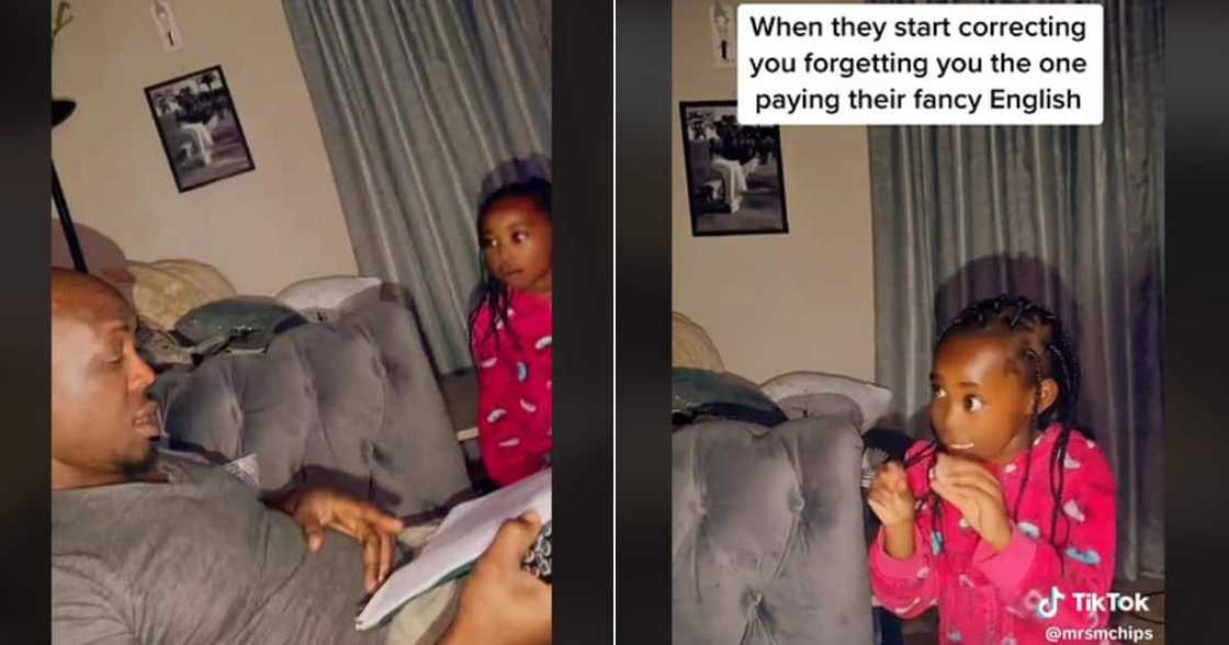 TikTok of daughter correcting dad's English goes viral TikTok of daughter correcting dad's English goes viral