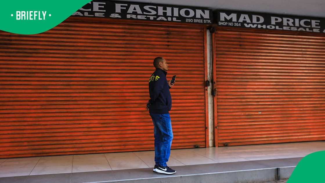 Shop owners in Johannesburg, Gauteng, have opted to close their shops as protesters expect to hit the streets on 30 June