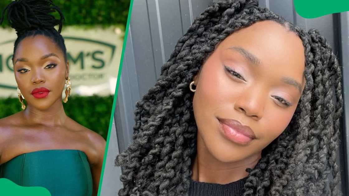 South African on-screen star Luyanda Zwane South African on-screen star Luyanda Zwane