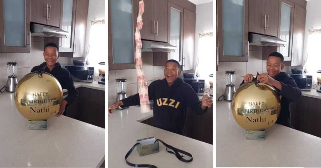 Kid on TikTok unwraps surprise birthday gift from dad Kid on TikTok unwraps surprise birthday gift from dad