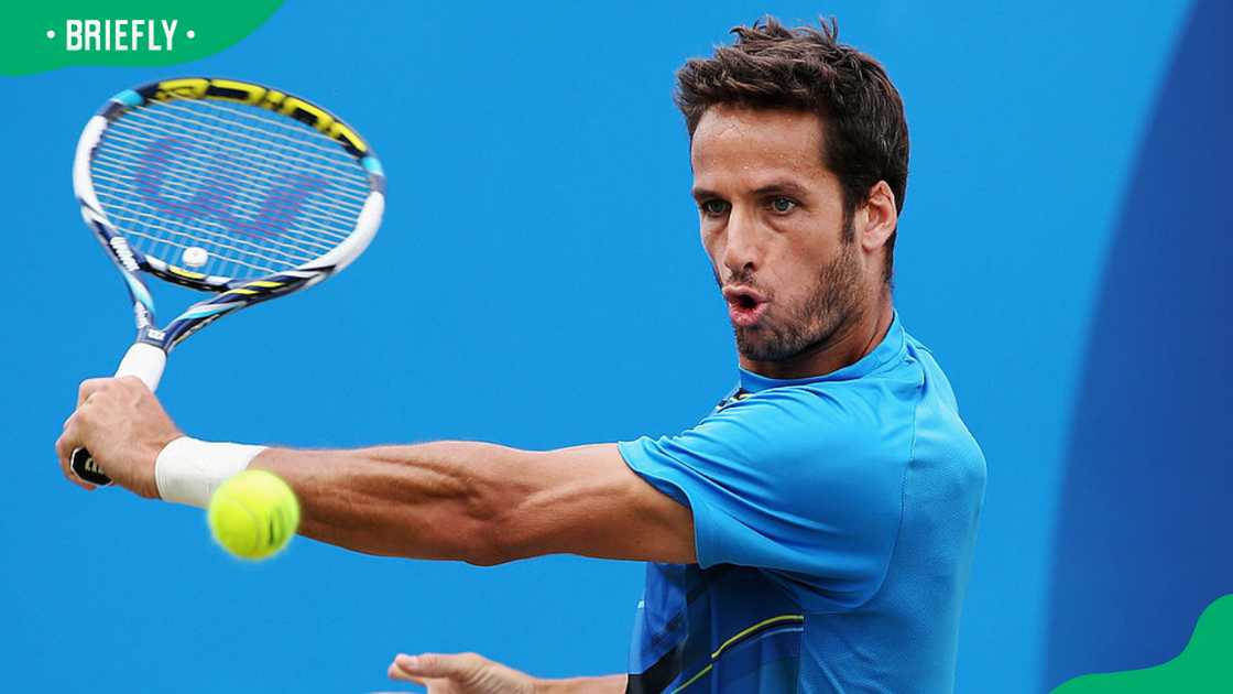 Feliciano Lopez at the Aegon Championships Feliciano Lopez at the Aegon Championships