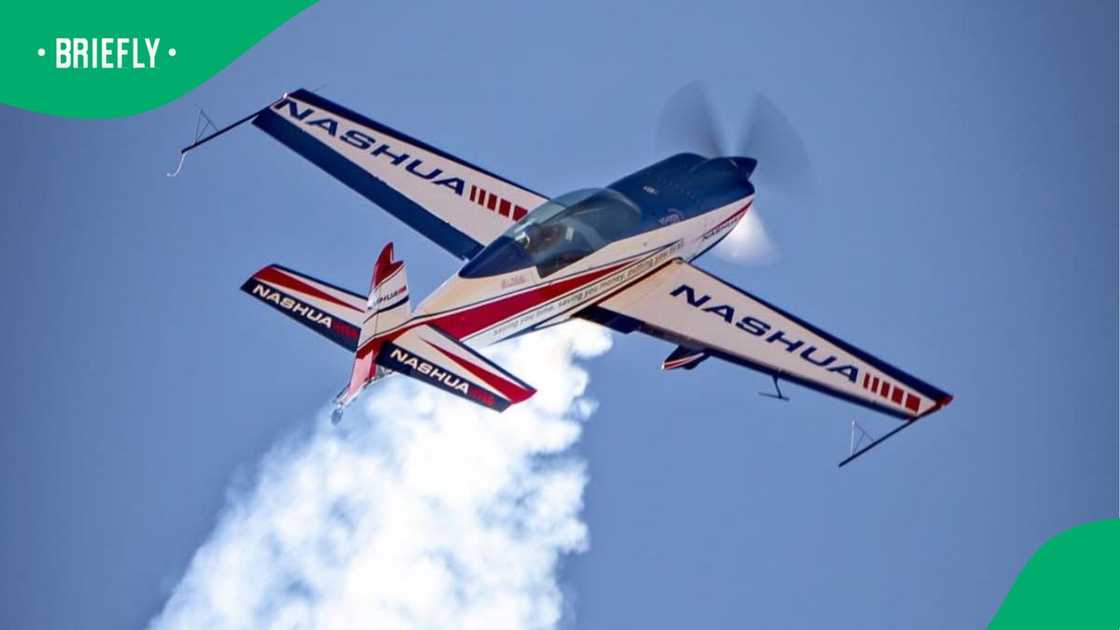 The body believed to be that of South African Airways and aerobatics pilot Andrew Blackwood-Murray has been found The body believed to be that of South African Airways and aerobatics pilot Andrew Blackwood-Murray has been found