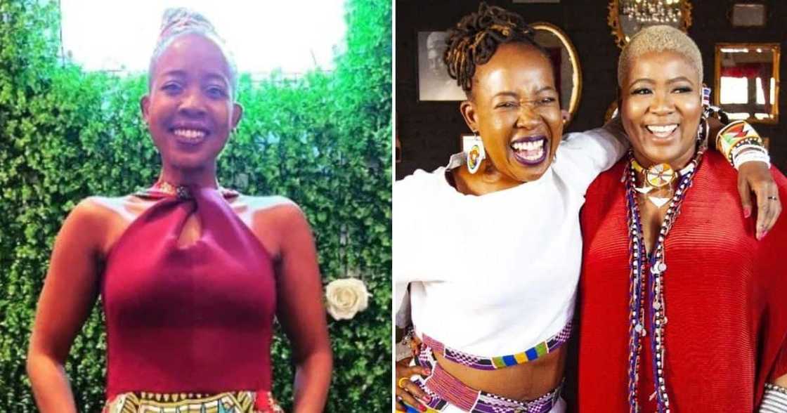 Ntsiki Mazwai celebrated Thandiswa Mazwai's birthday. Ntsiki Mazwai celebrated Thandiswa Mazwai's birthday.