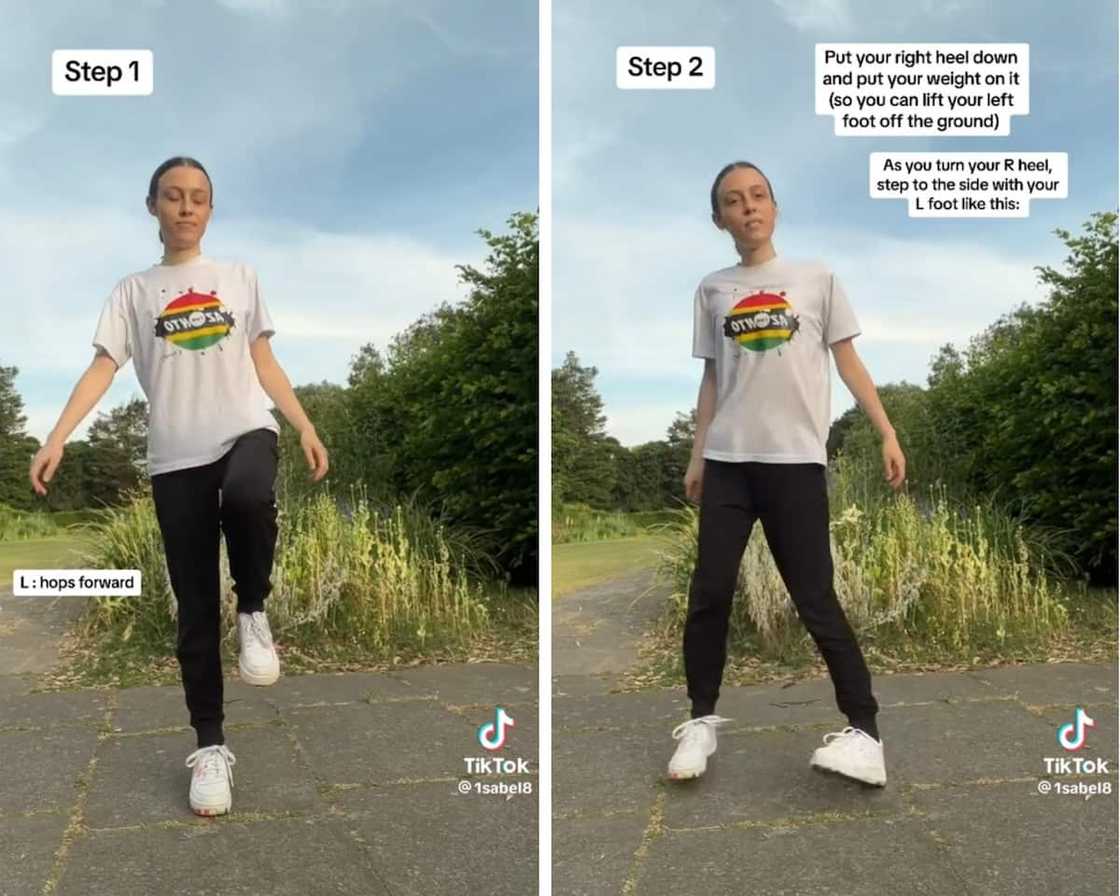 TikTokker simplifies amapiano dance steps in fun tutorial TikTokker simplifies amapiano dance steps in fun tutorial