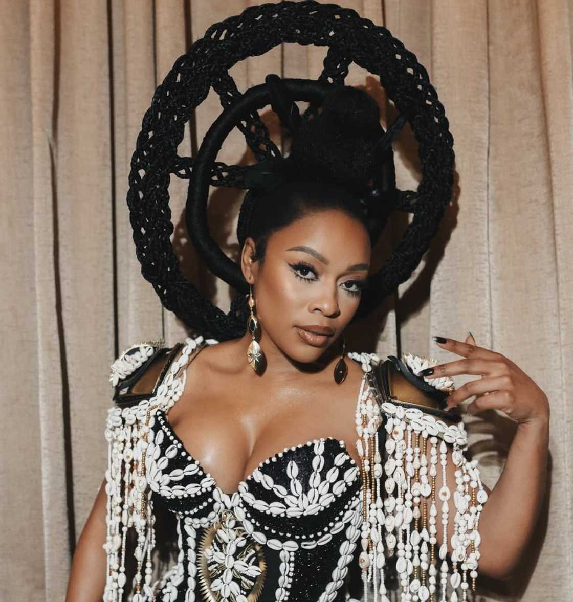 Nomzamo Mbatha has partnered with Creme of Nature Nomzamo Mbatha has partnered with Creme of Nature