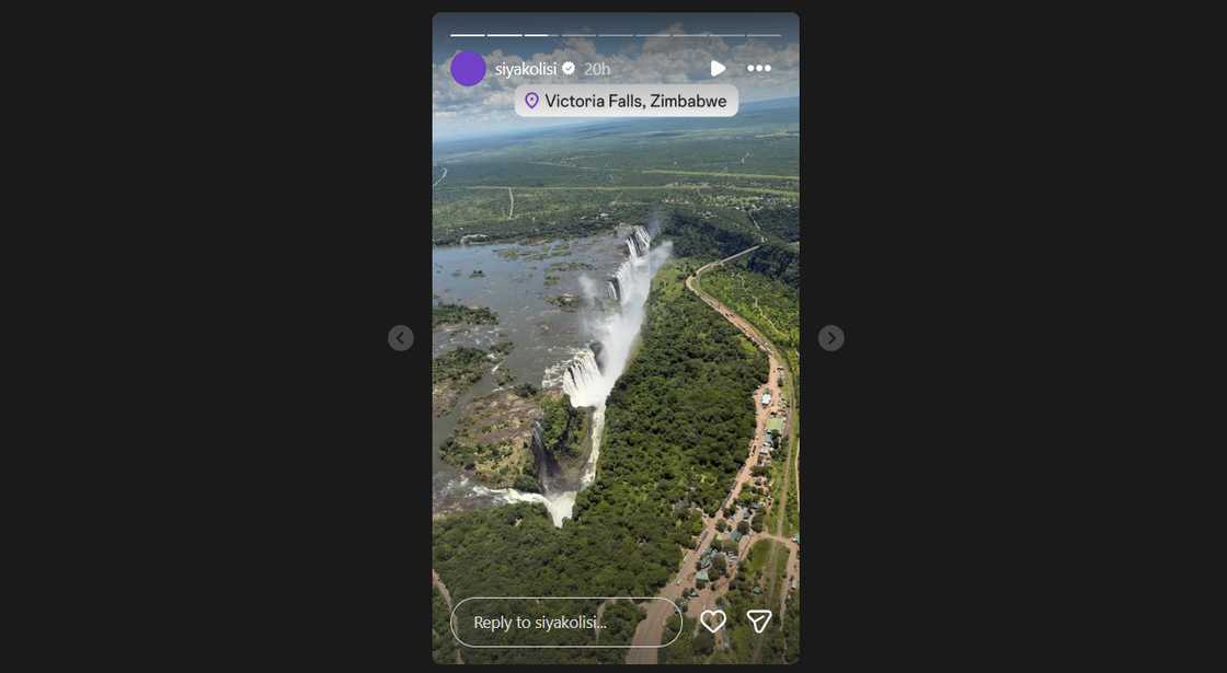 Netizens reacted to Siya's vacation