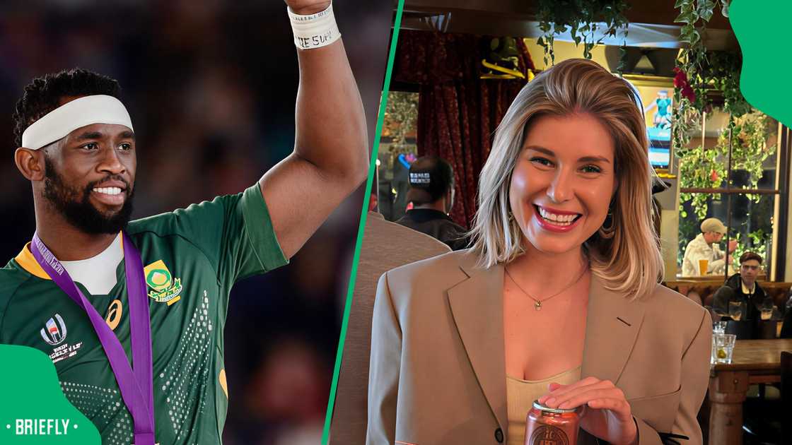 Netizens reacted to Rachel and her kids in France to support Siya Kolisi Netizens reacted to Rachel and her kids in France to support Siya Kolisi