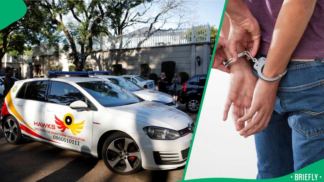 The Hawks arrested a 21-year-old for the matric results leak scandal. The Hawks arrested a 21-year-old for the matric results leak scandal.