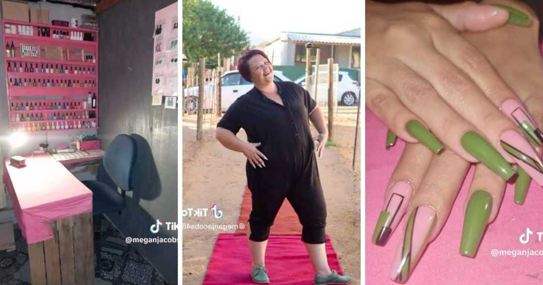 Megan Jacobs opened a nail salon in Cape Town Megan Jacobs opened a nail salon in Cape Town