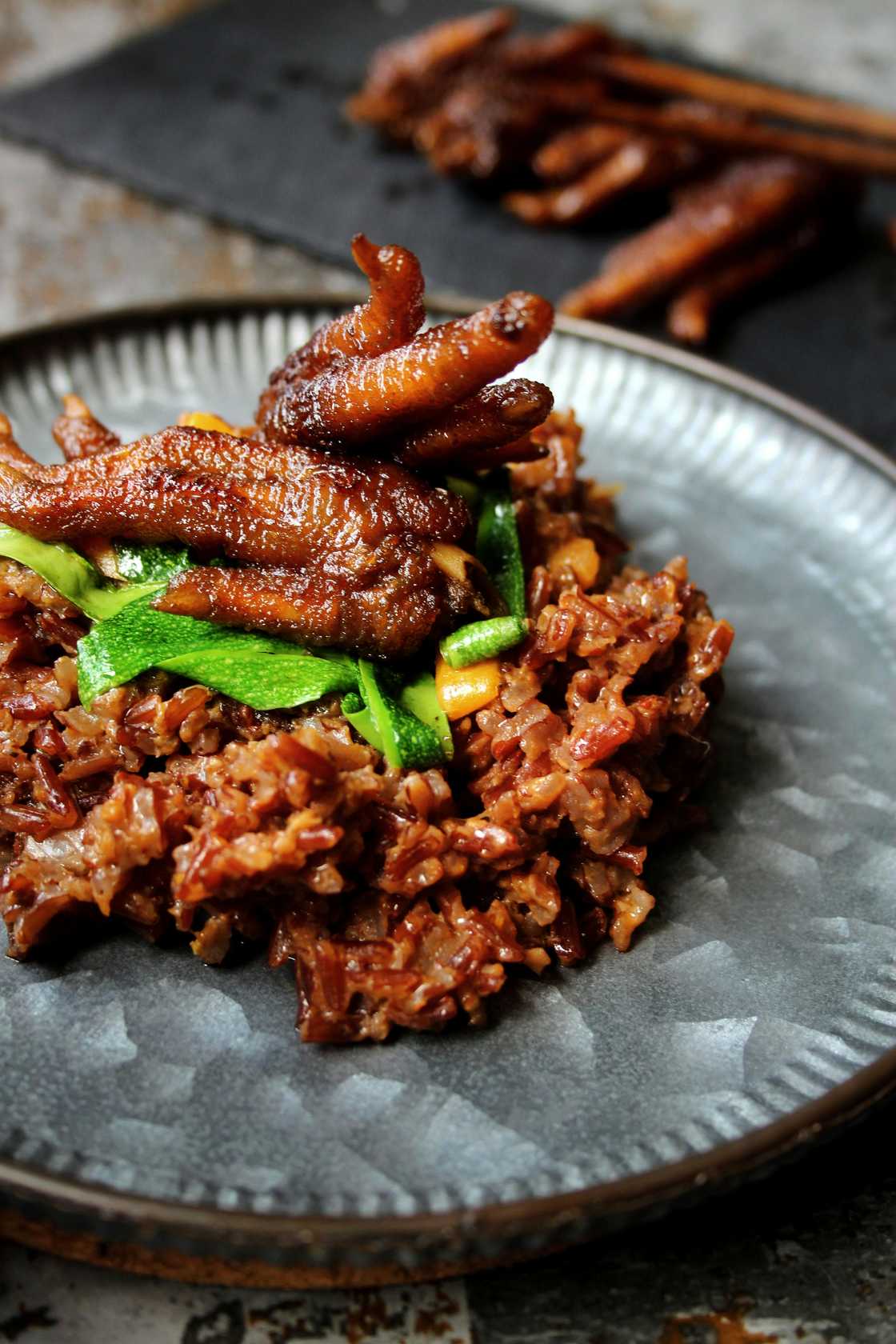 Chicken feet are also a delicacy in China Chicken feet are also a delicacy in China