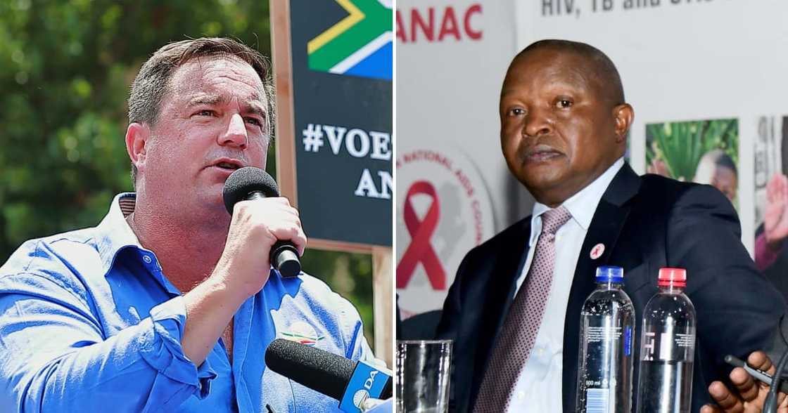 John Steenhuisen accuses David Mabuza of Eskom corruption John Steenhuisen accuses David Mabuza of Eskom corruption