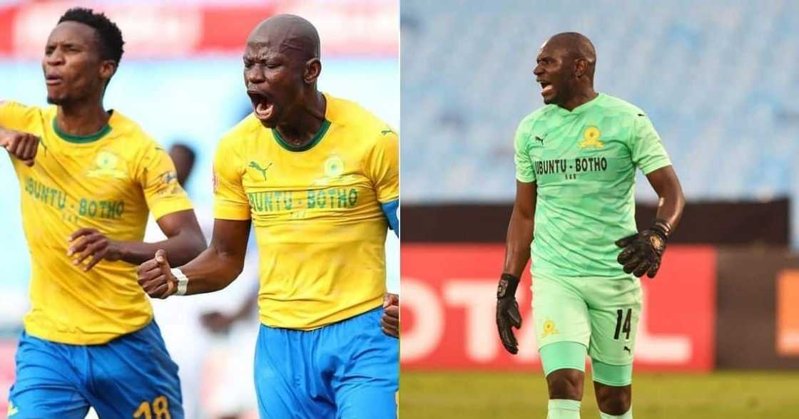 Mamelodi Sundowns legend Jethro Mohlala shares ideas on how to beat Al Ahly. Image: @Gonzalez_888/DenisOnyango/Instagram/Twitter