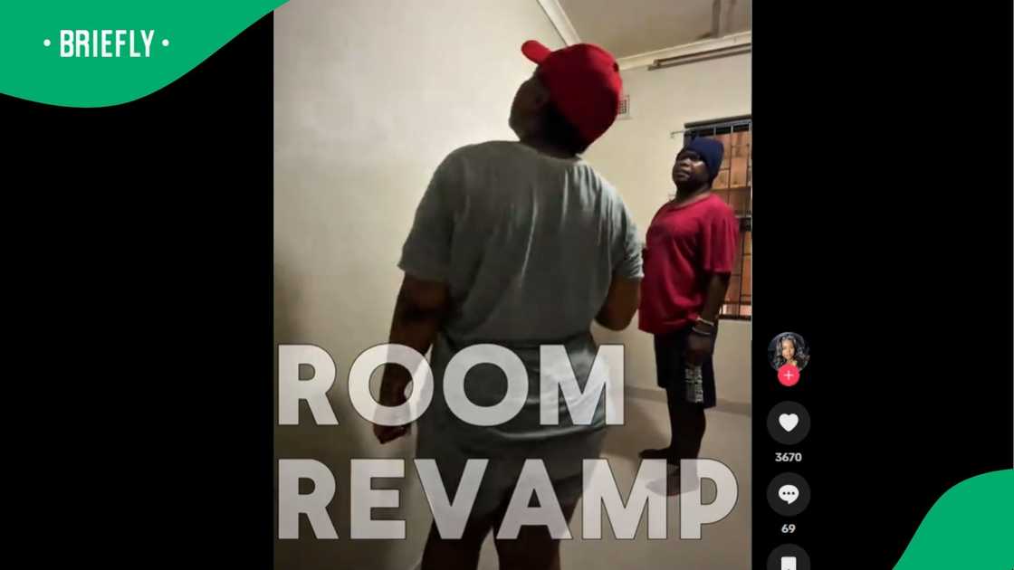 A content creator shared a clip showing her bedroom makeover. A content creator shared a clip showing her bedroom makeover.