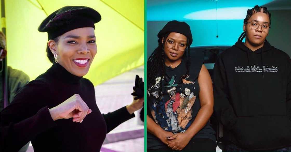 Connie Ferguson's daughters, Lesedi and Alicia, posted a dance video Connie Ferguson's daughters, Lesedi and Alicia, posted a dance video