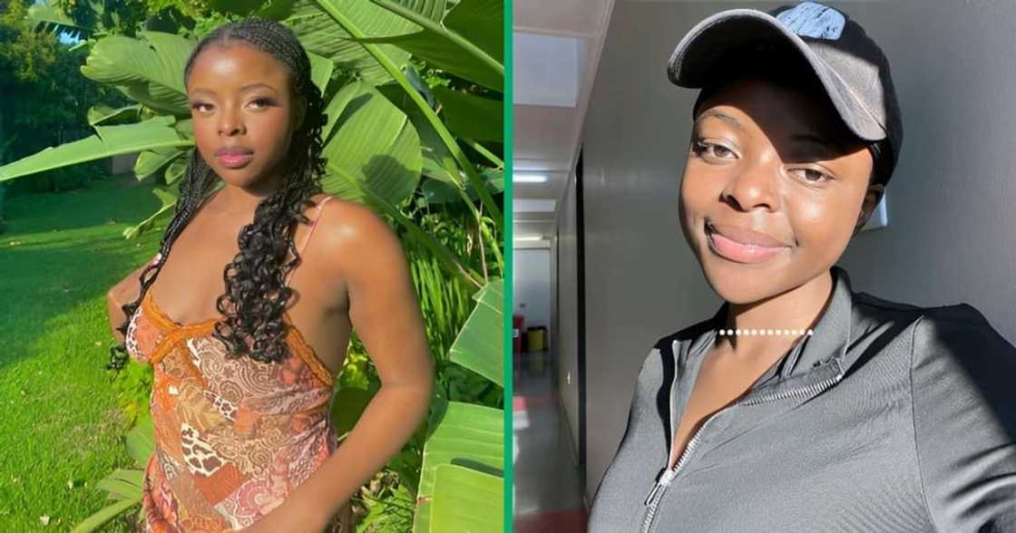 A TikTok video shows a mother waiting for her child's bus to leave with her for the residence. A TikTok video shows a mother waiting for her child's bus to leave with her for the residence.