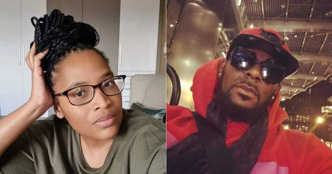 Ayanda Borotho, reacts to R Kelly, guilty verdict, slams singer's, supporters