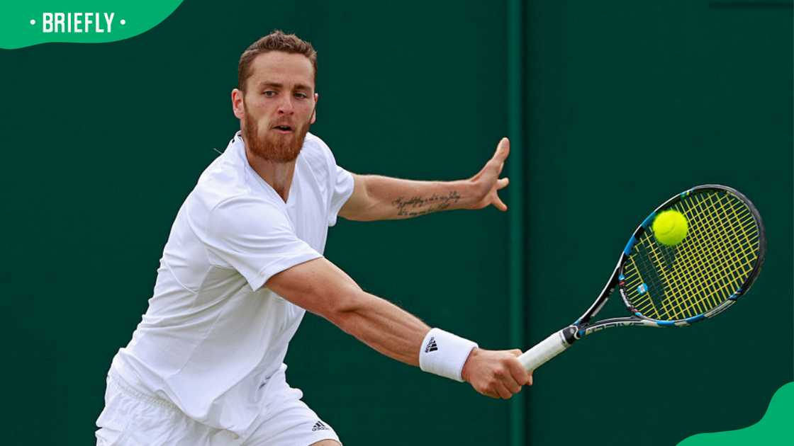 Albano Olivetti at the 2016 Wimbledon Lawn Tennis Championships Albano Olivetti at the 2016 Wimbledon Lawn Tennis Championships