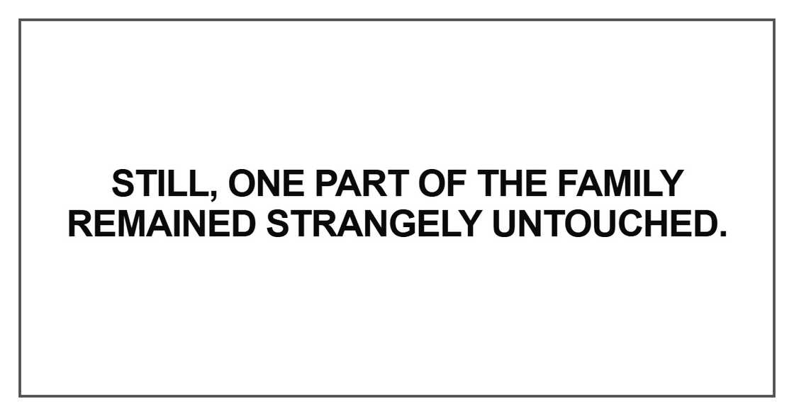 Still, one part of the family remained