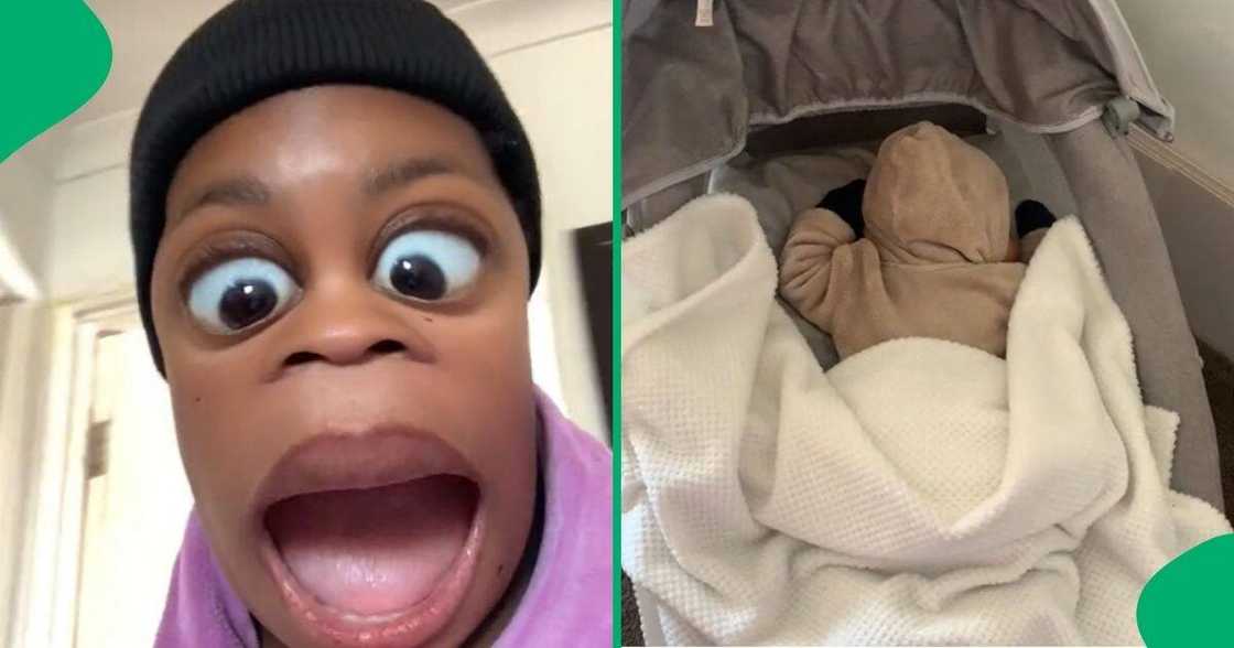 Grandma makes cool DIY baby seat Grandma makes cool DIY baby seat